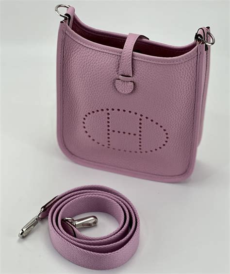 hermes tasche evelyne mini|Hermes mini evelyne strap length.